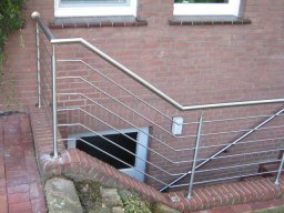 Treppen - und Handlaufbau